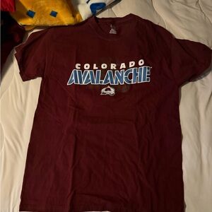 Colorado Avalanche Maroon Shirt with Logo